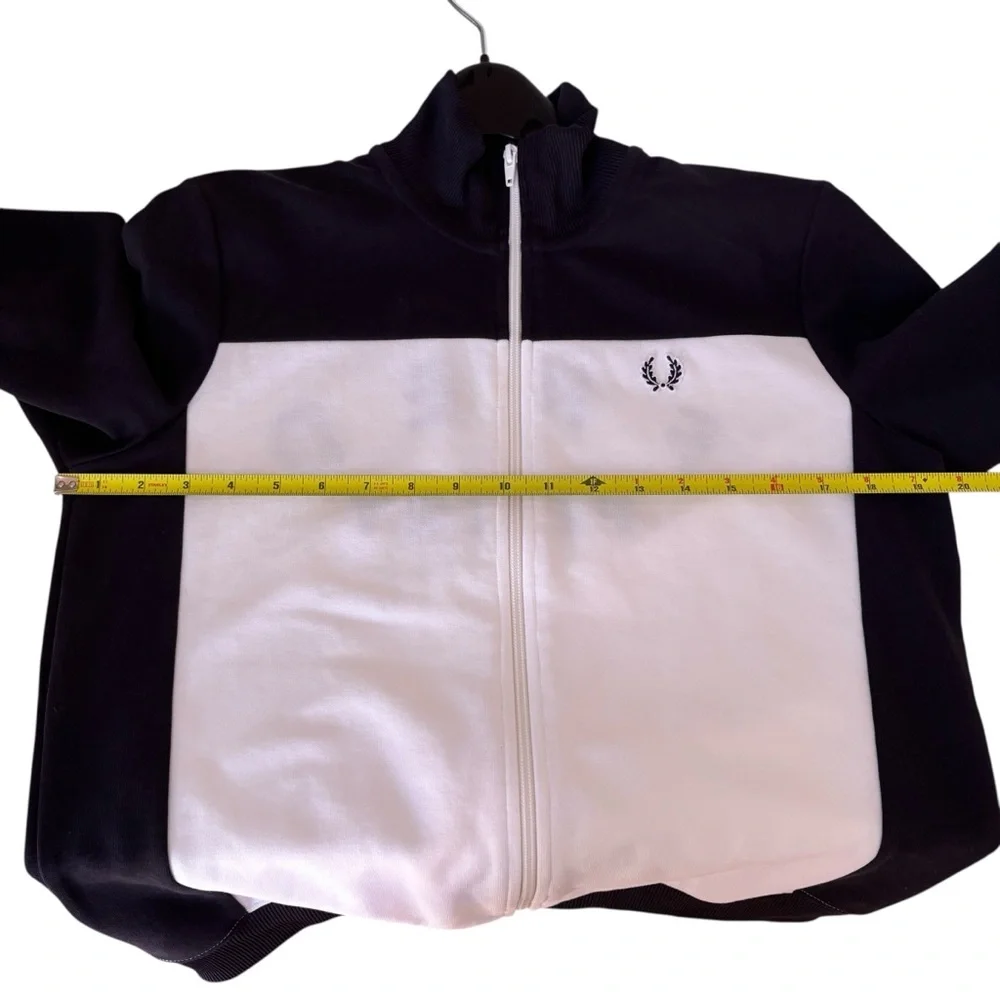 Fred Perry Track Two Tones Track Jacket Sz S